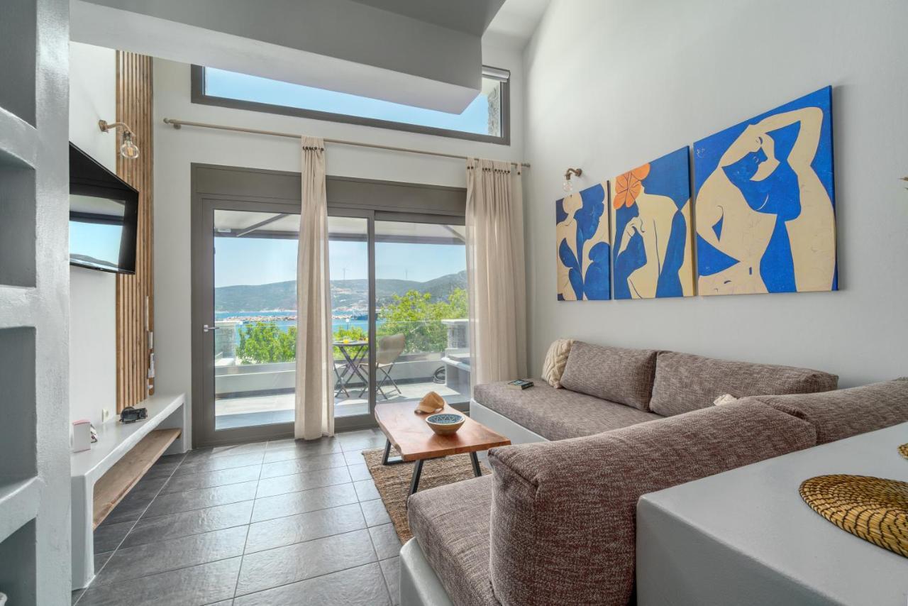 La Perla Suites Agioi Apostoloi  Luaran gambar