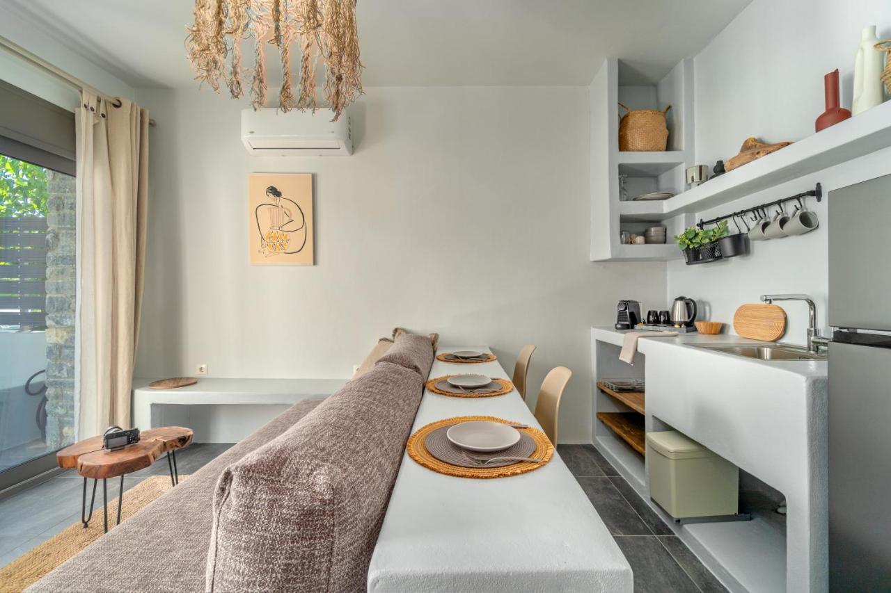 La Perla Suites Agioi Apostoloi  Luaran gambar