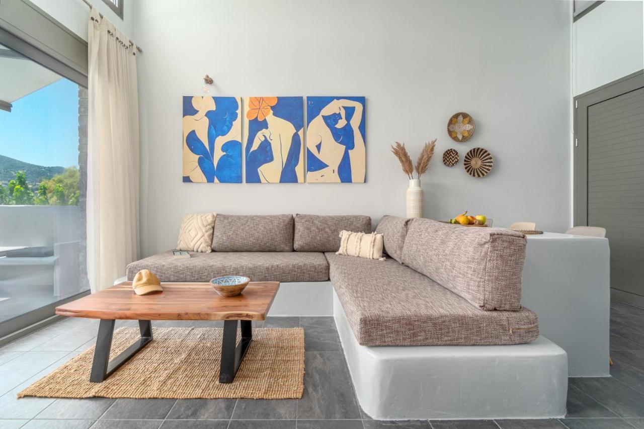 La Perla Suites Agioi Apostoloi  Luaran gambar