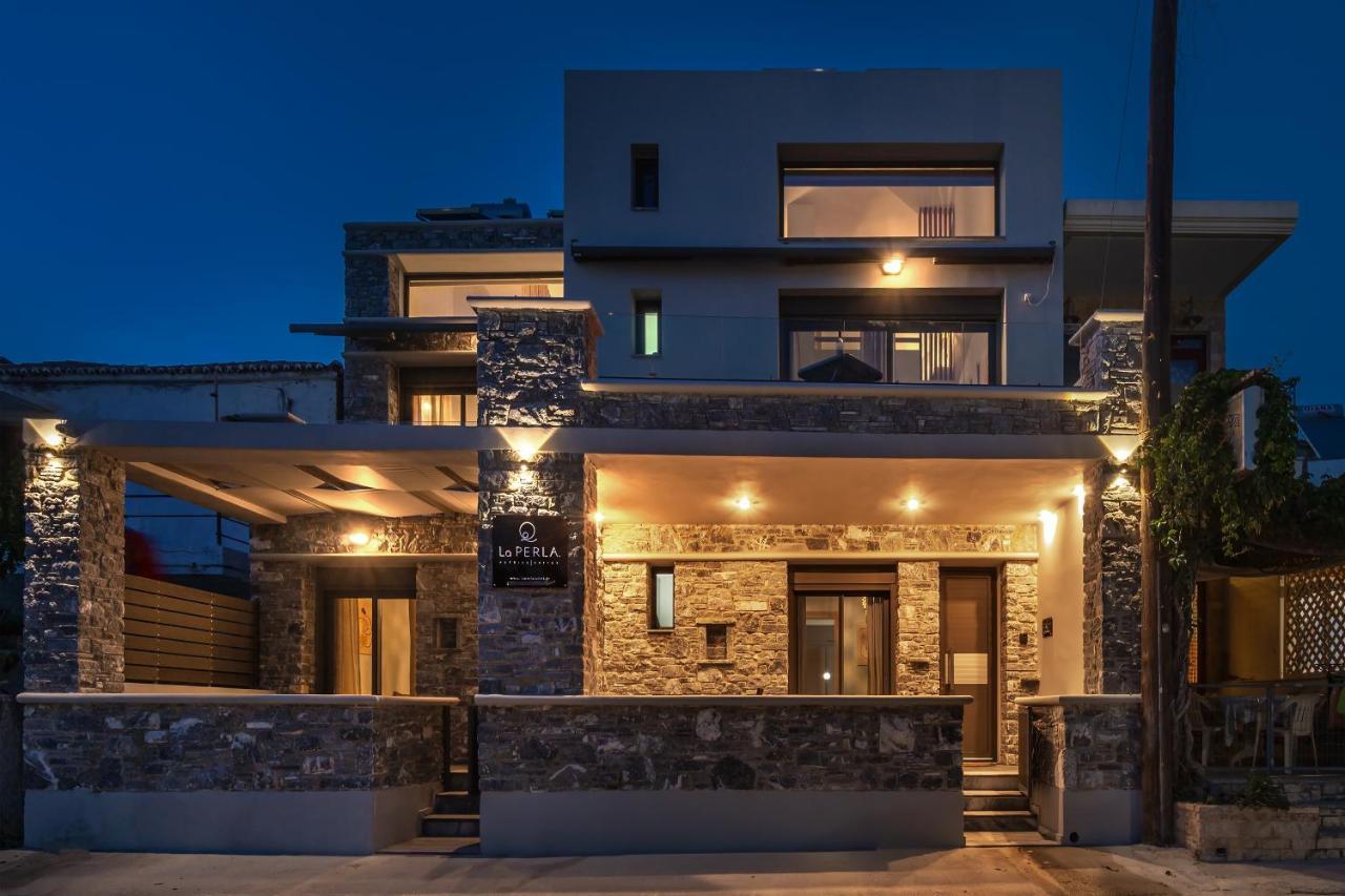 La Perla Suites Agioi Apostoloi  Luaran gambar