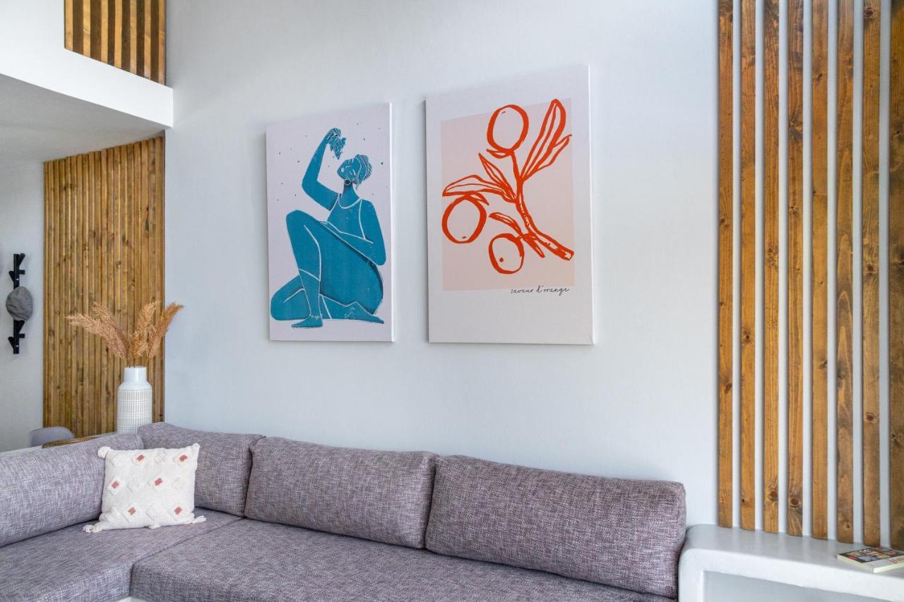 La Perla Suites Agioi Apostoloi  Luaran gambar