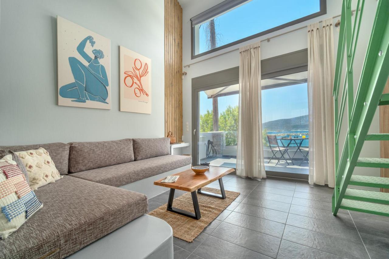 La Perla Suites Agioi Apostoloi  Luaran gambar