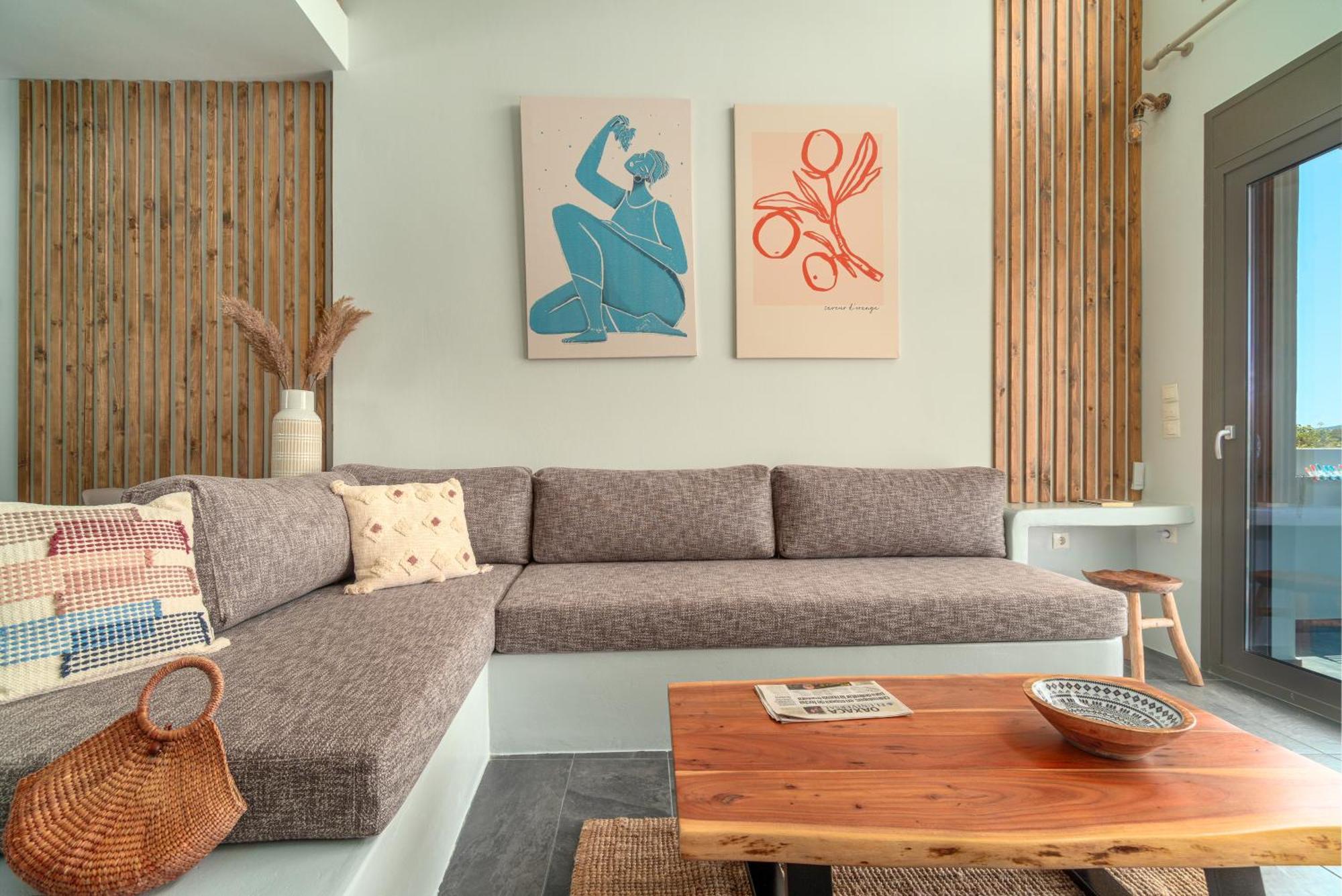 La Perla Suites Agioi Apostoloi  Luaran gambar