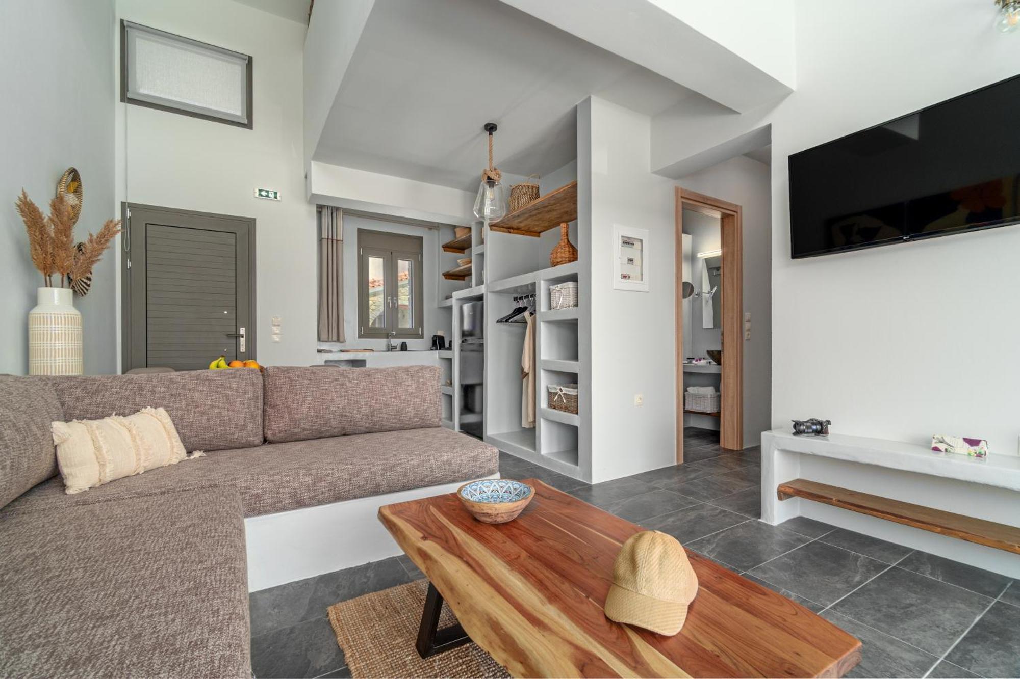 La Perla Suites Agioi Apostoloi  Luaran gambar